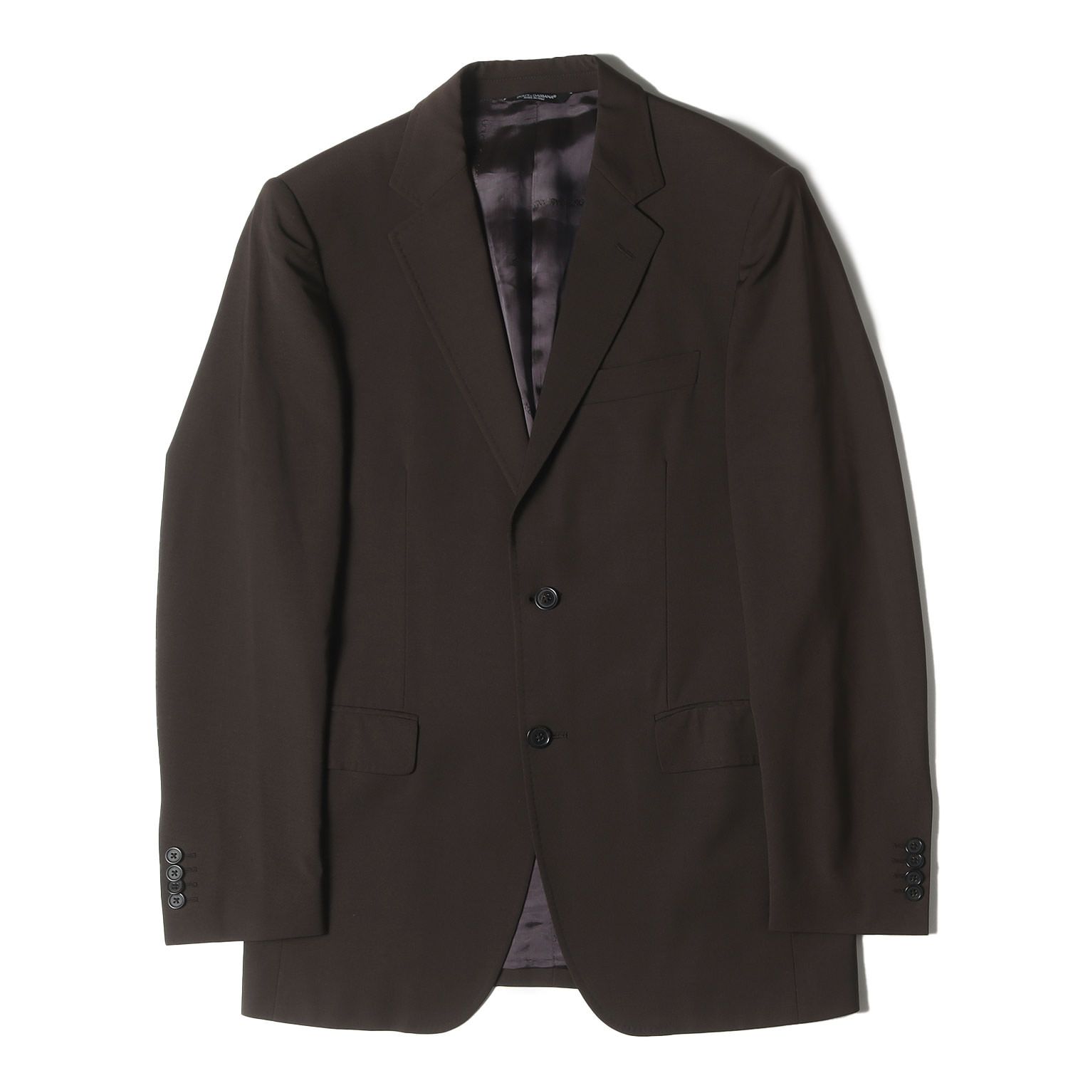DOLCE&GABBANA ドルチェ&ガッバーナ スーツ ブラウン サイズ:46