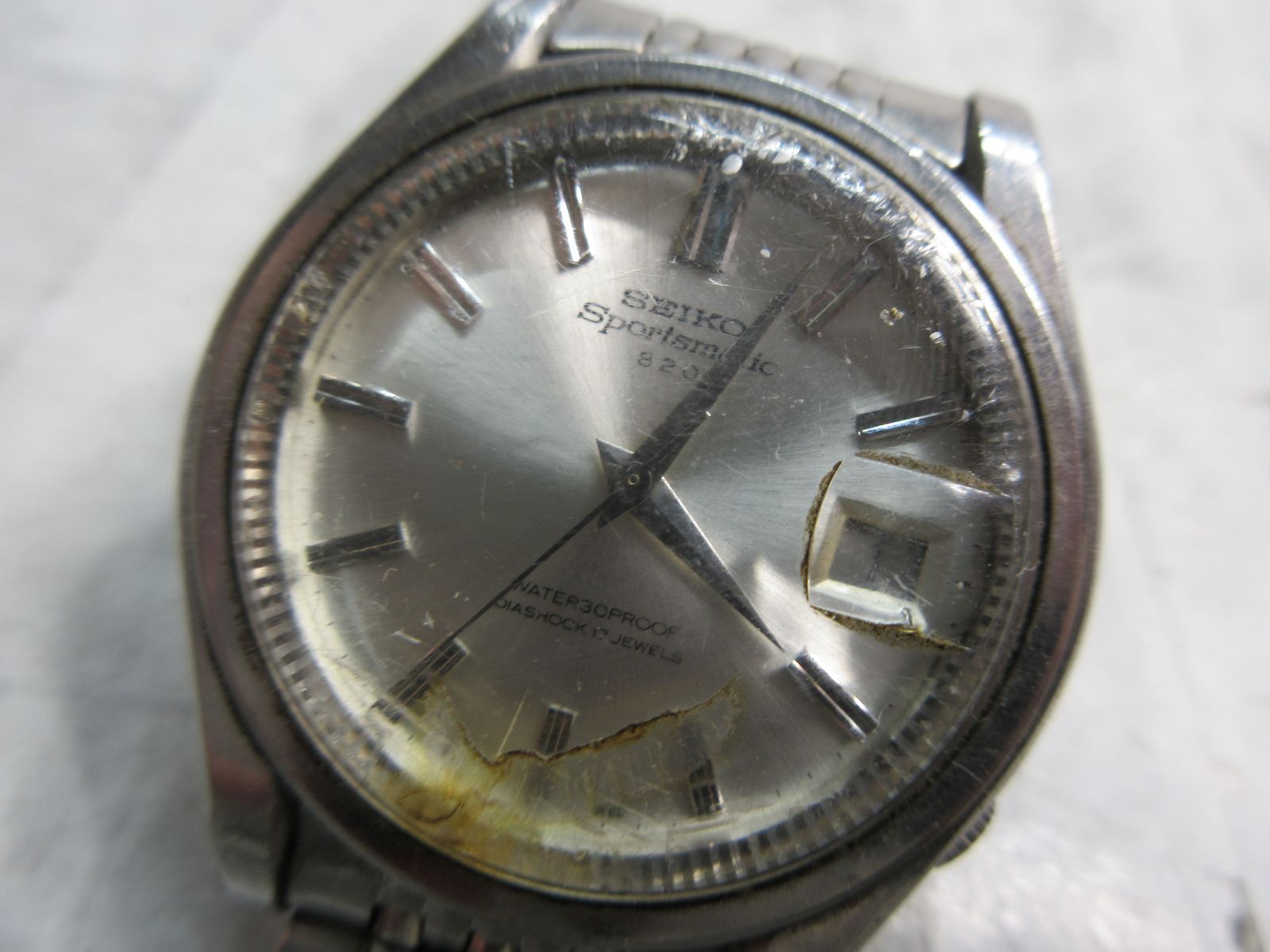 SEIKO セイコー Sportsmatic 820 腕時計 7625 8140 メンズ 自動巻き 機械式 デイト