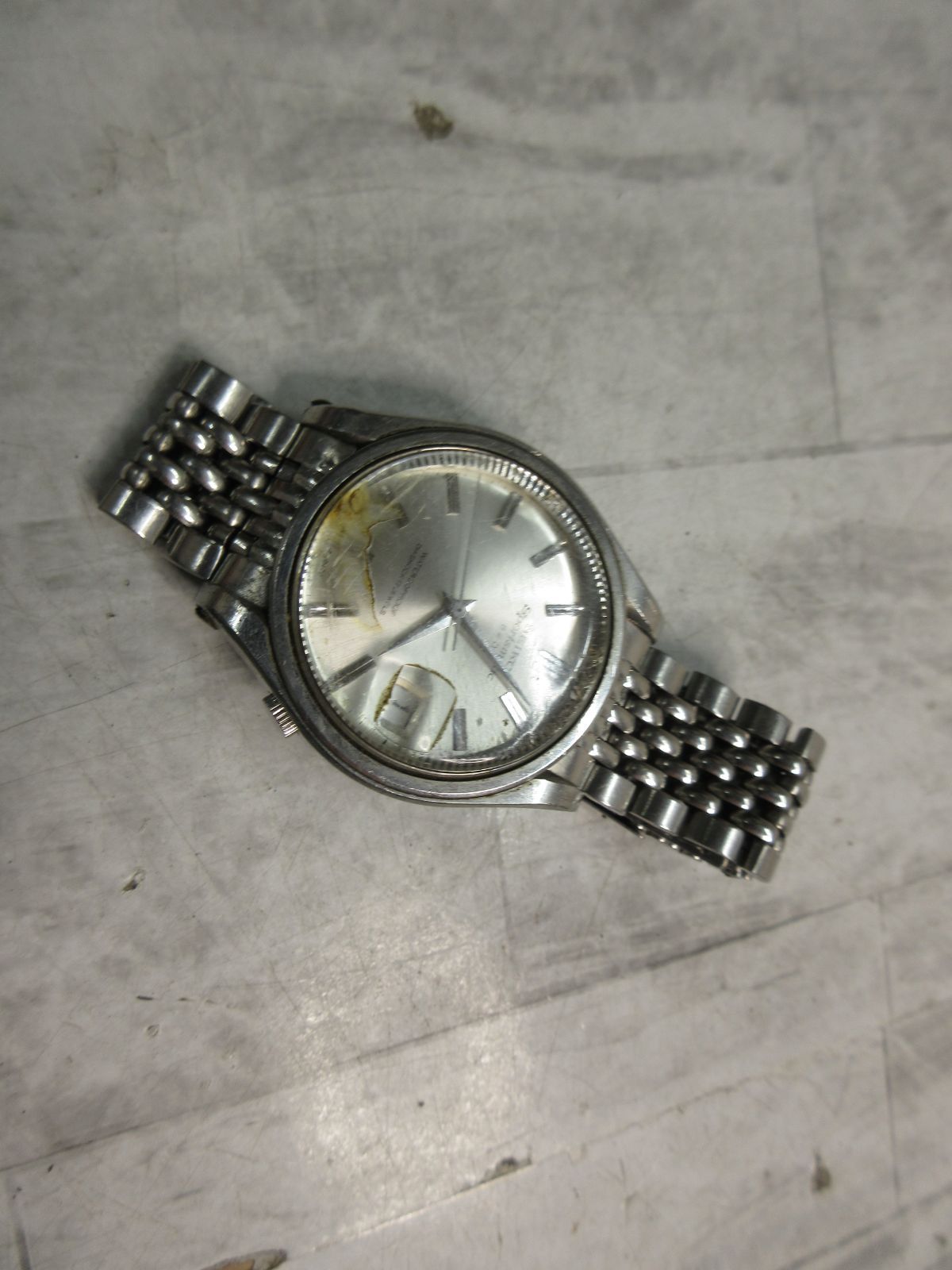  SEIKO セイコー Sportsmatic 820 腕時計 7625 8140 メンズ 自動巻き 機械式 デイト 高見え 自動巻き時計 腕時計(アナログ)