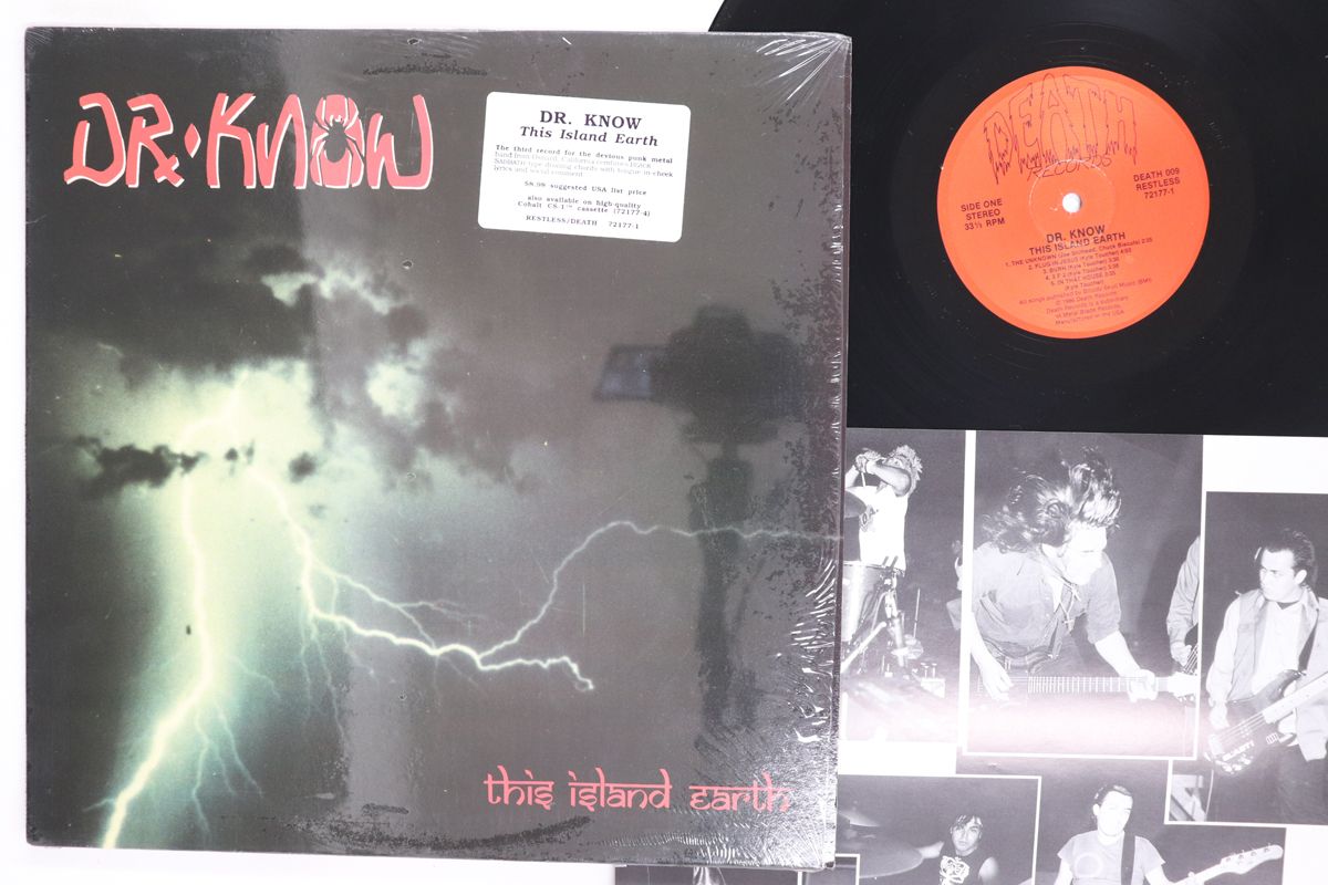 LP Dr. Know This Island Earth DEATH |00260