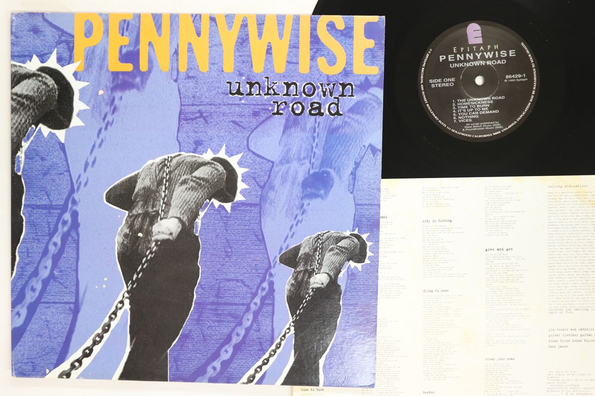 LP Pennywise Unknown Road 864291 EPITAPH |00260