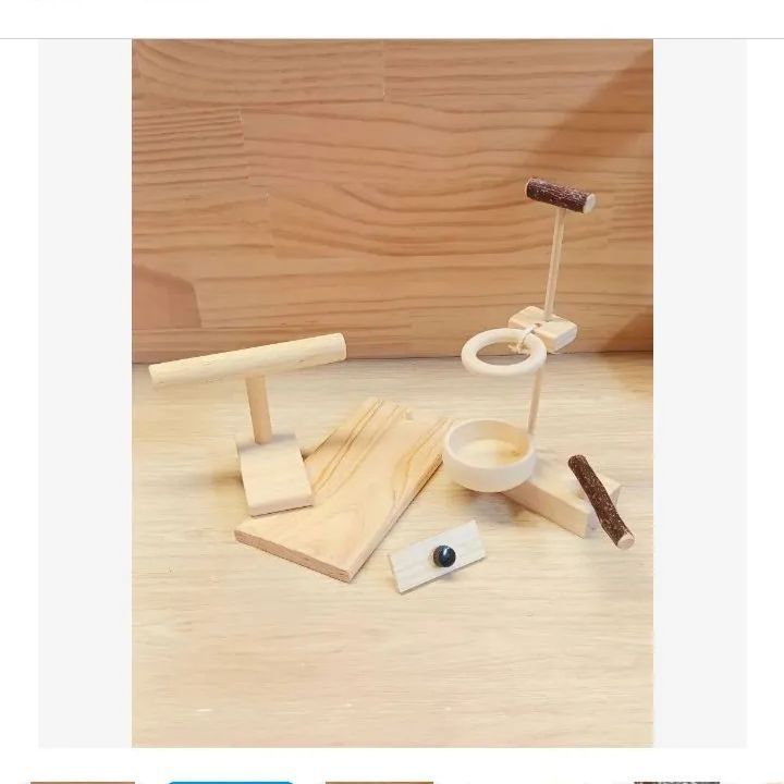 aa 粟の穂ホルダ バードトイ インコ 止まり木 - メルカリ