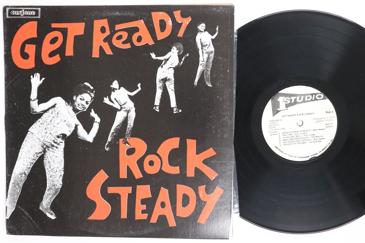 LP Various Get Ready Rock Steady CSL8007 Coxsone Records, Stu