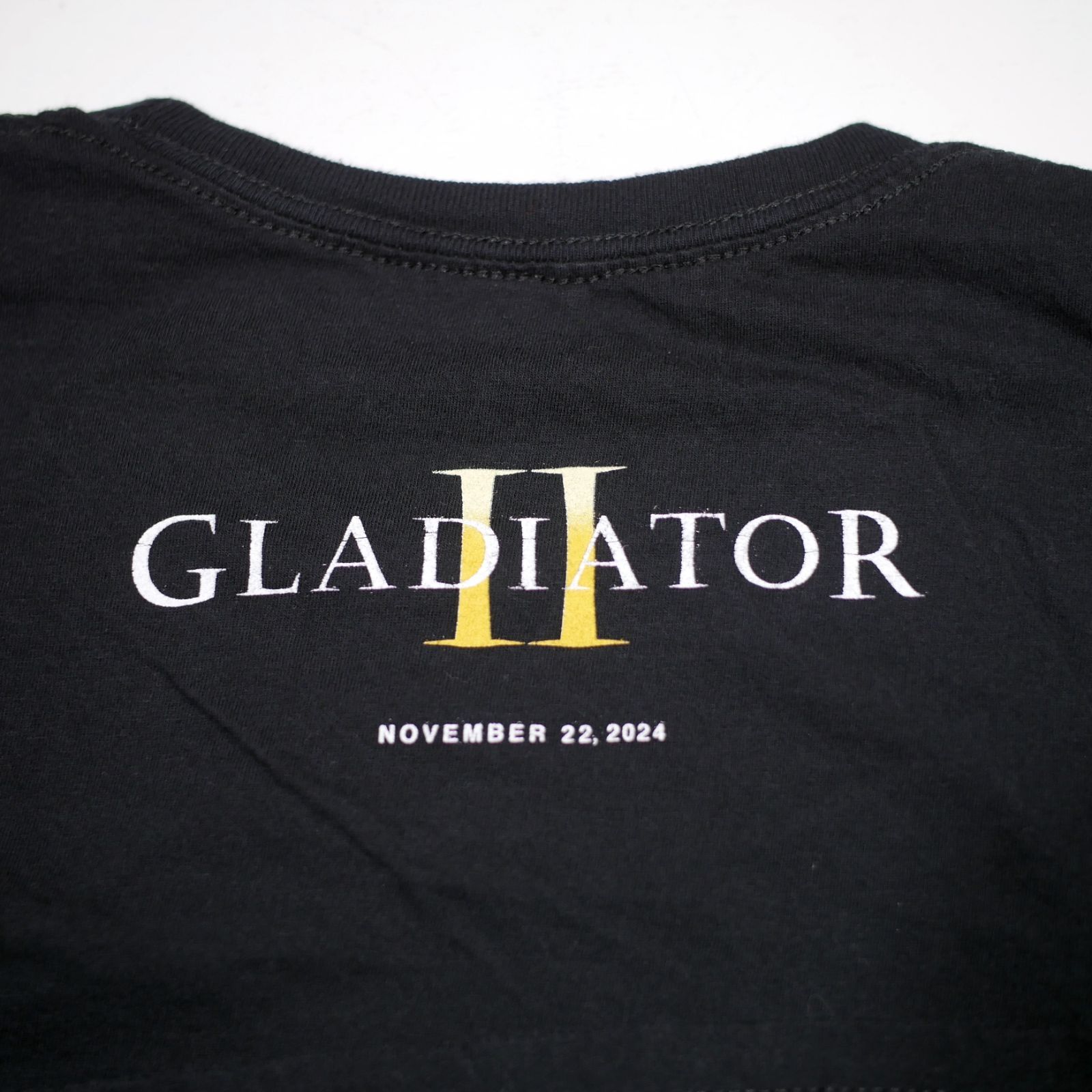 L】 映画 Gladiator グラディエーターII 英雄を呼ぶ声 IMAX Tシャツ