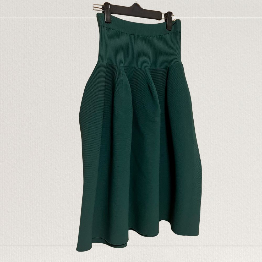 CFCL シーエフシーエル POTTERY SKIRT ポッタリースカート グリーン