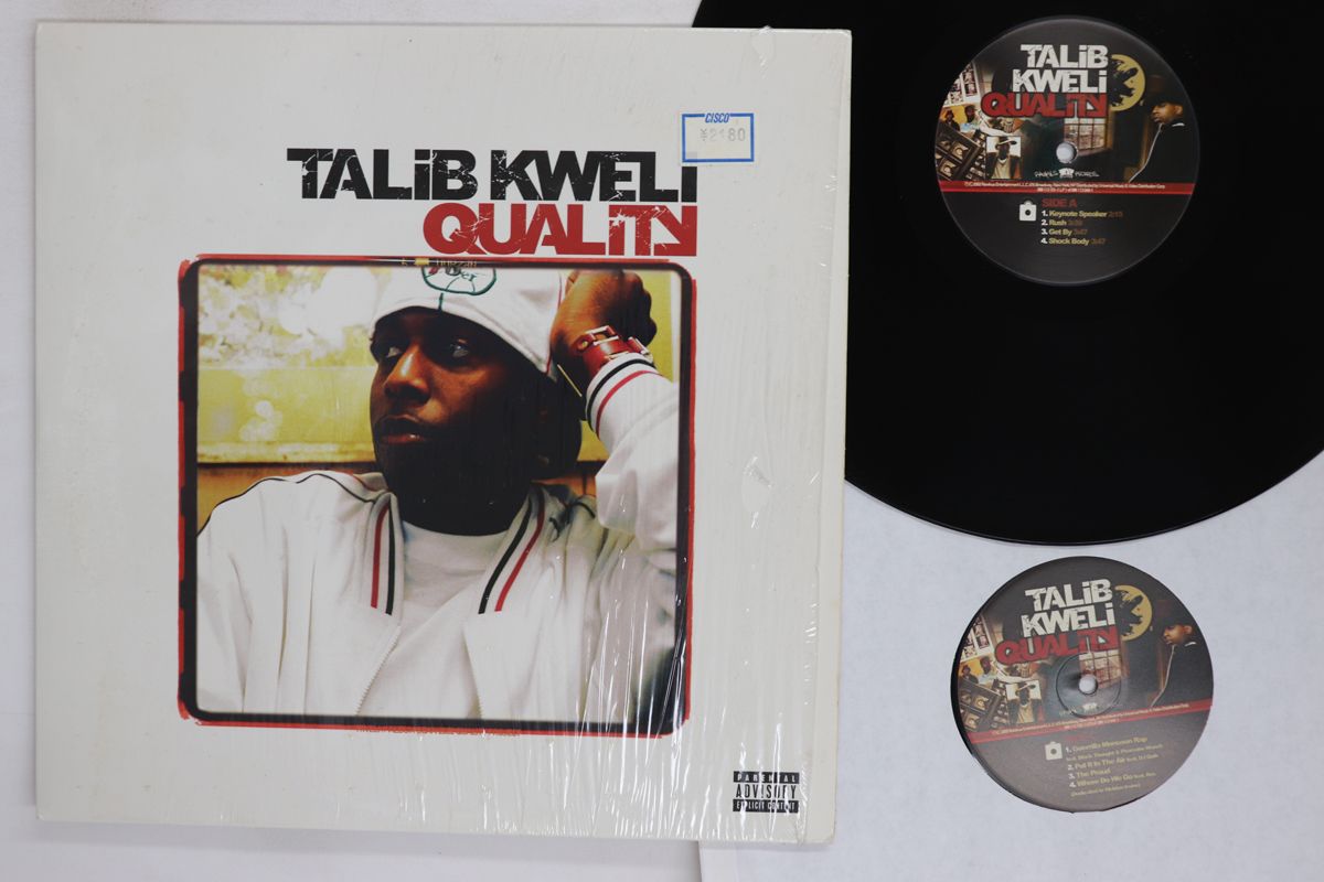 2 discs LP Talib Kweli Quality RAWKUS |00520