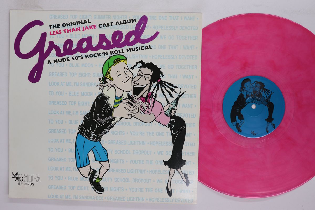 LP Less Than Jake Greased NIR 046 NO IDEA |00260