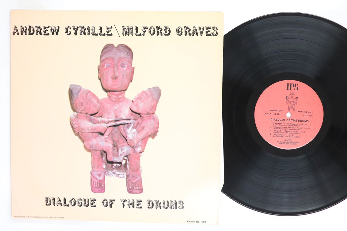 LP Andrew Cyrille Milford Graves Dialogue Of The Drums IPS |00260