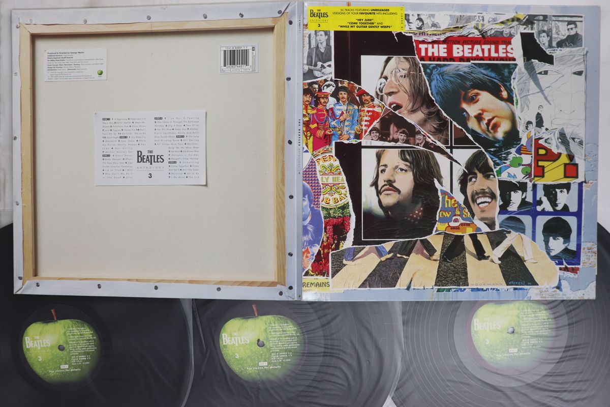 3 discs LP Beatles Anthology APPLE |00920