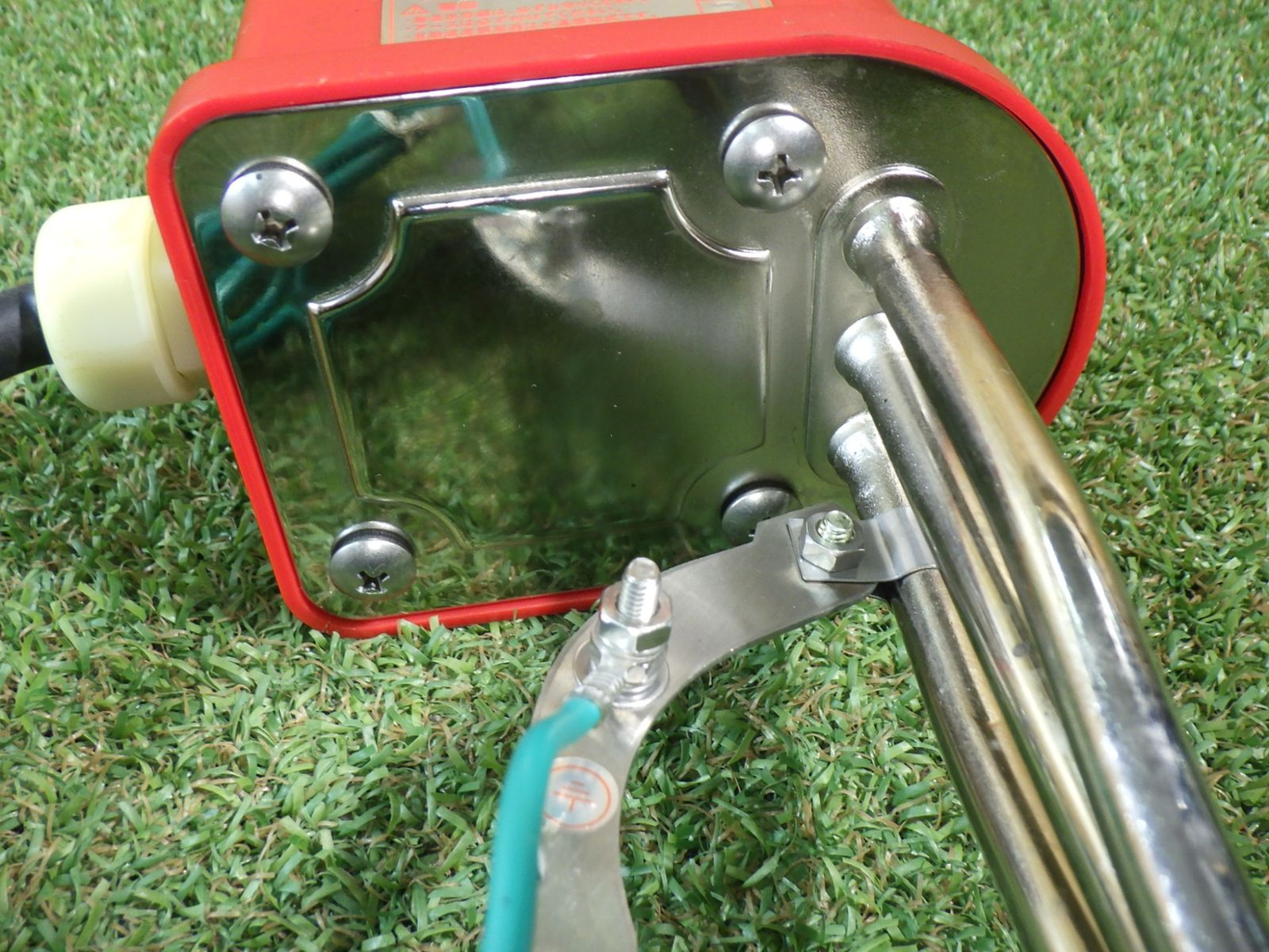 タイル工事の湯沸かしなどに