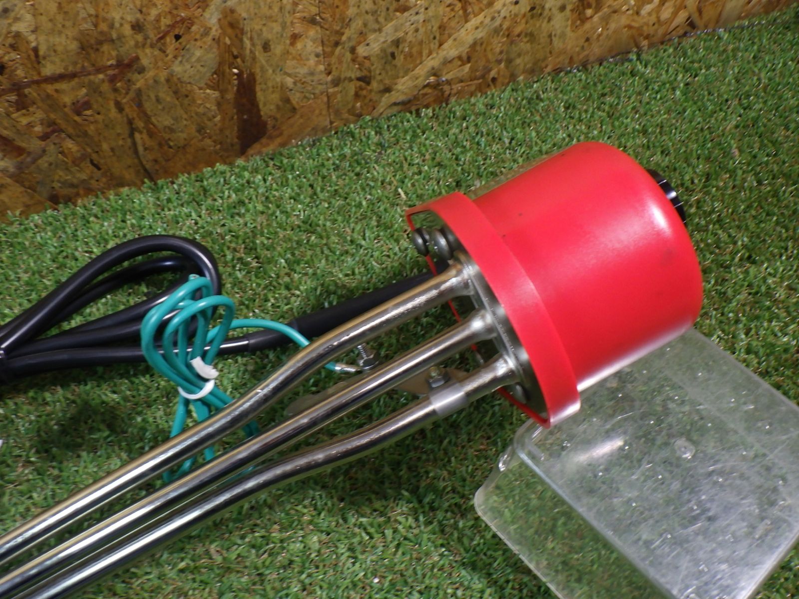 左官 タイル工事の湯沸かしなどに