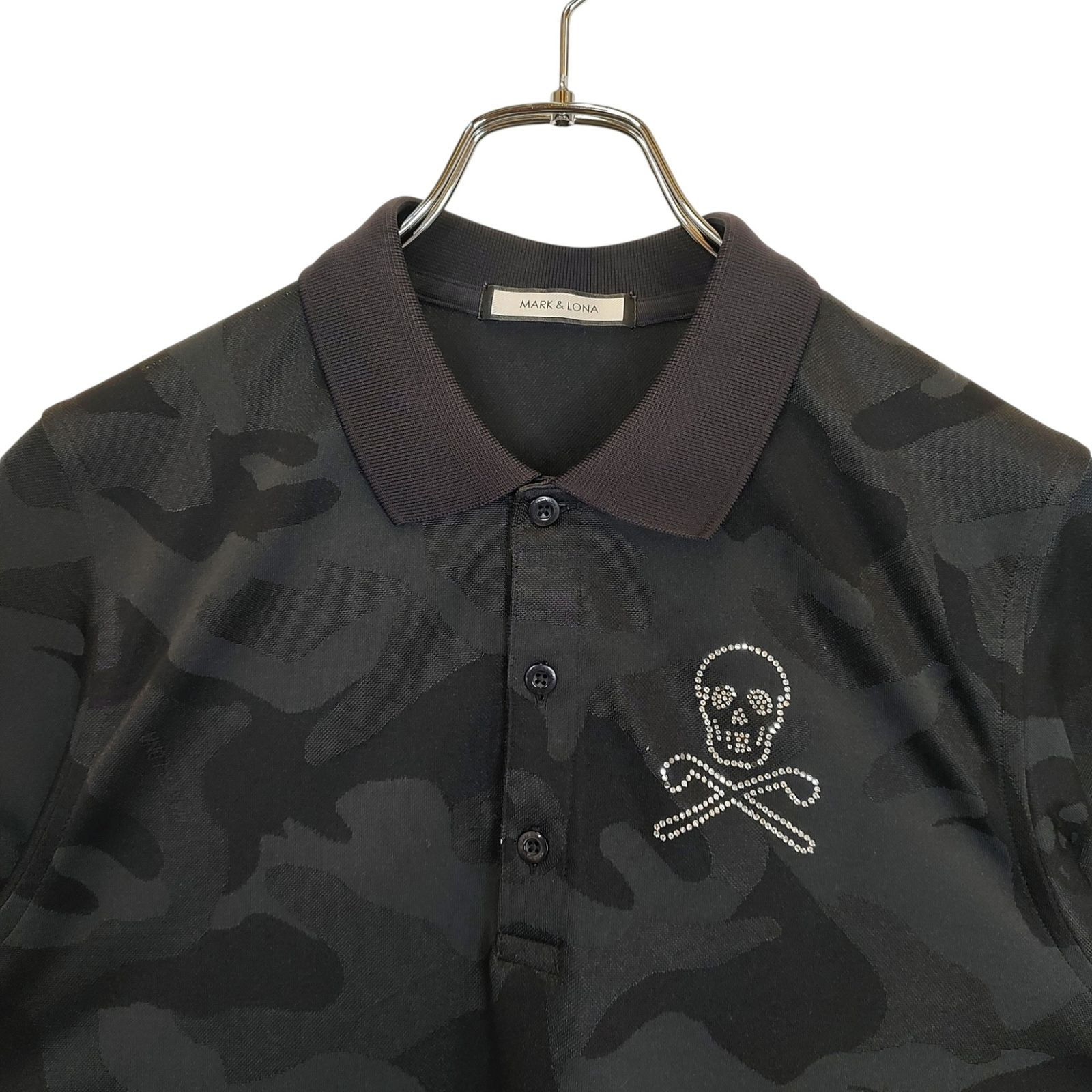 MARK&LONA マークアンドロナ ゴルフ Gauge Polo カモフラ柄 半袖