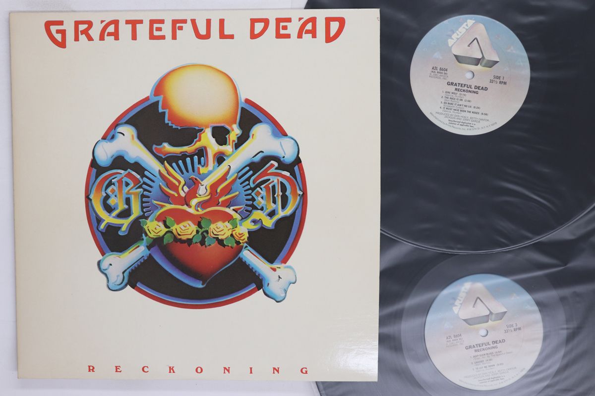 2 discs LP Grateful Dead Reckoning A L 8604 ARISTA |00500