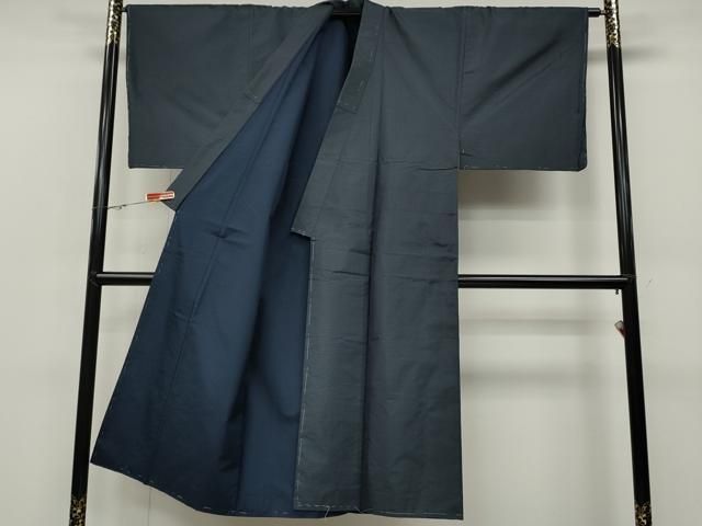 平和屋着物●男性　本場大島紬　アンサンブル　格子吉祥文　権藤幸雄作　証紙付き　正絹　逸品　CABD0042ut 平和屋着物○男性 本場大島紬 アンサンブル 格子吉祥文 権藤幸雄作