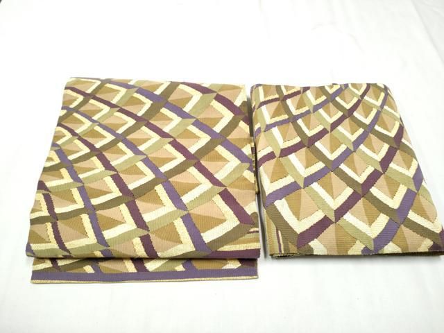 専用帯5094 4790 二点セット●ひなや工房 伊豆蔵明彦 高級 正絹 刺繍 帯5094 ○ひなや工房 伊豆蔵明彦 高級 正絹 刺繍 袋帯 華文 花文