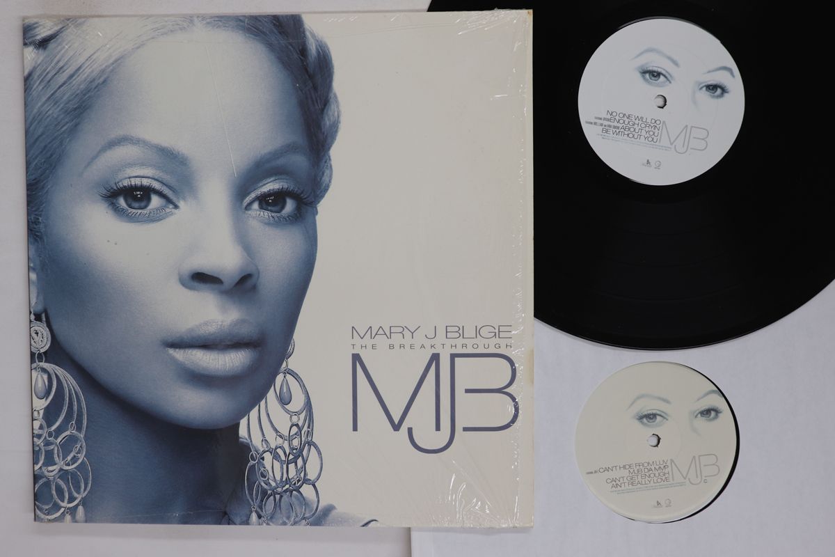 2 discs LP Mary J Blige Breakthrough GEFFEN |00520