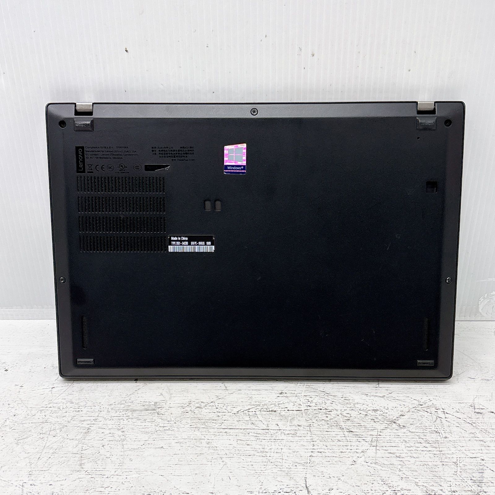 OS無し】Lenovo Thinkpad X390 Core i5 8265U 1.6GHz 8GB 13.3インチ