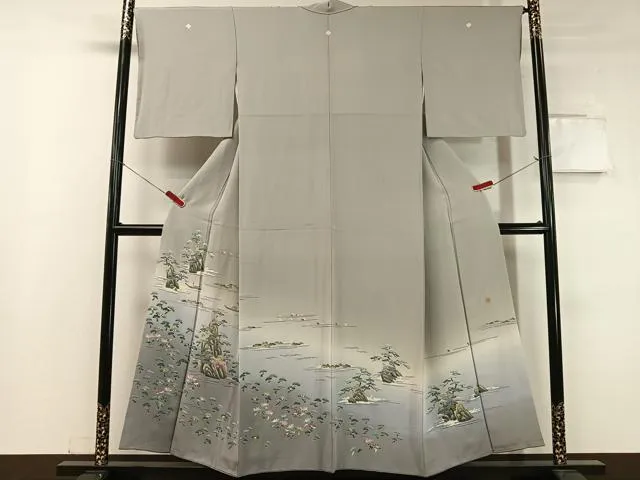 平和屋着物●本加賀友禅作家　寺西一紘　黒留袖　風景草花文　正絹　逸品　DABB0528ud 2026年最新】寺西一紘の人気アイテム - メルカリ