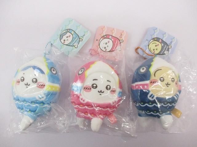 アニメ ちいかわ ハチワレ うさぎ こいのぼりなマスコット タグ付き 3点セット
