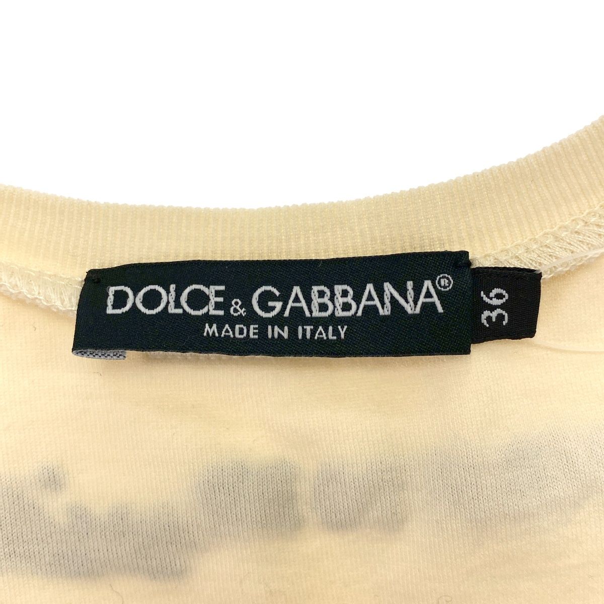 DOLCE&GABBANA ドルチェ＆ガッバーナ レオパードプリントTシャツ