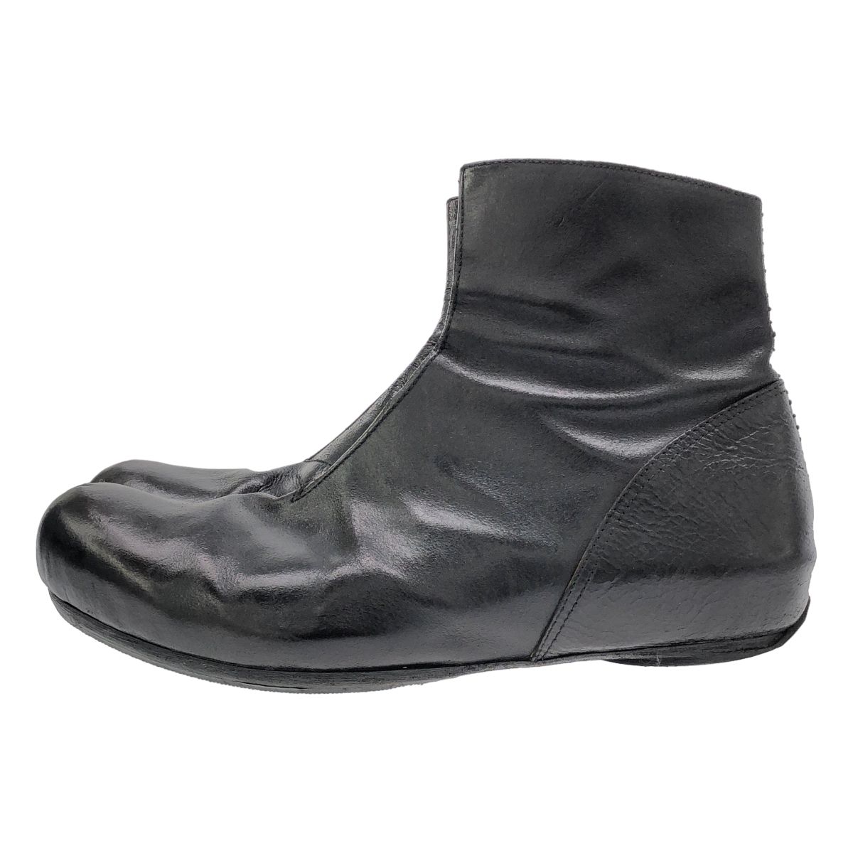 The viridi-anne ザ ヴィリディアン サイドジップレザーブーツ