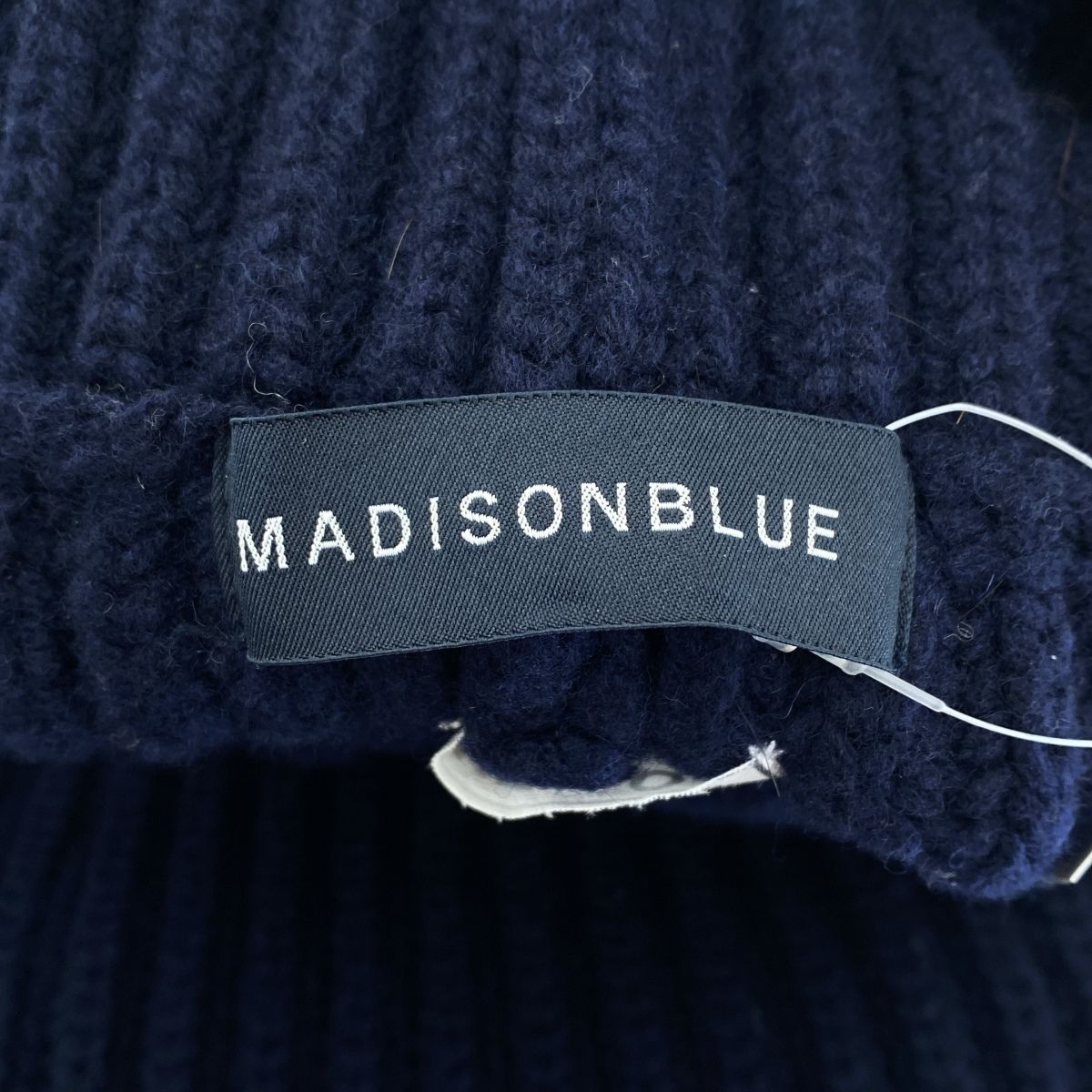 MADISON BLUE マディソンブルー 15AW ハイネックニットポンチョ MB154
