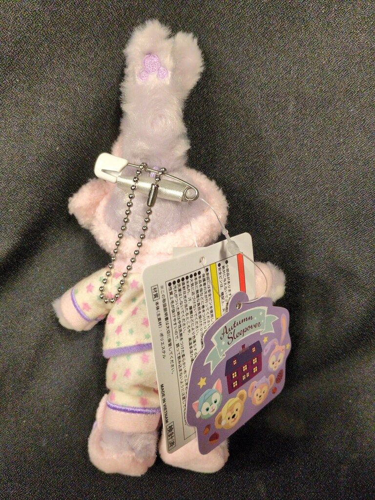 ステラルー　ぬいぐるみバッジ　パジャマ 東京ディズニーシー ぬいぐるみバッジ Duffy and Friends ステラルー