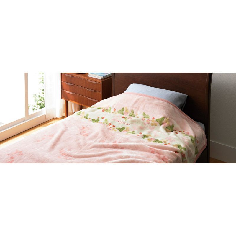 ギフト】[寝具]ウェッジウッド ワイルドストロベリー アクリルニュー