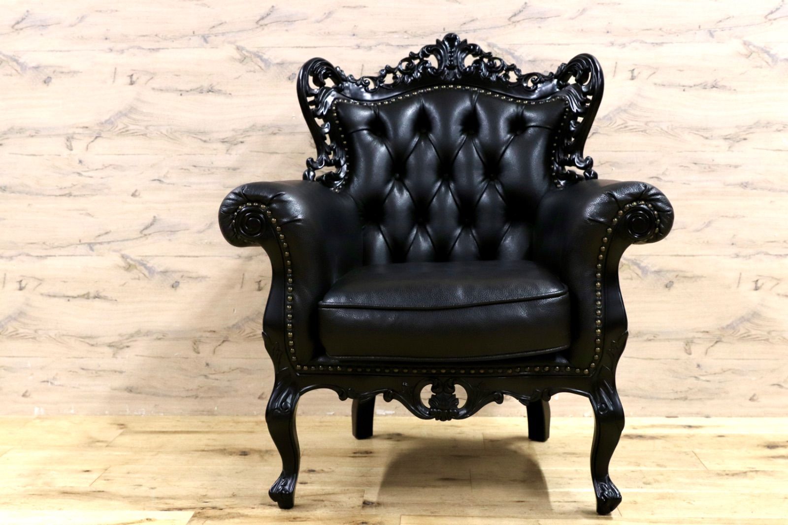 GMIS467○クラシック モダン 1人掛けソファ シングルソファ アーム