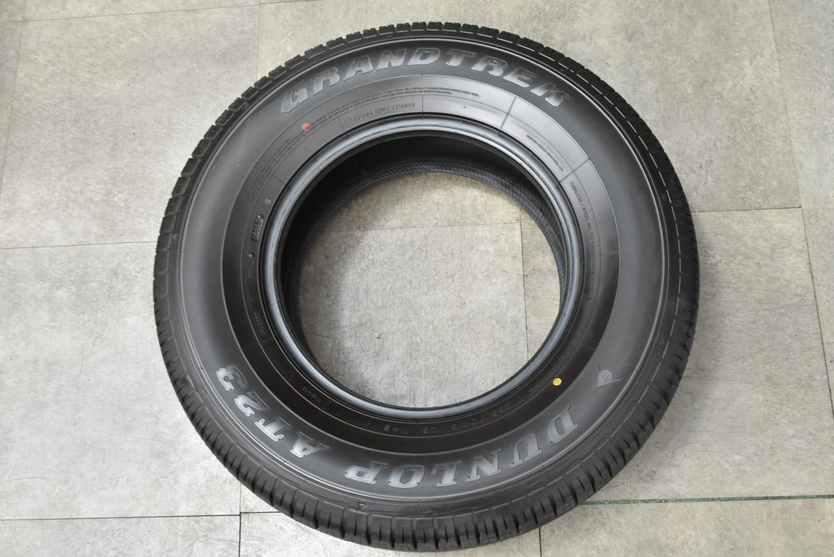 2025年製 バリ溝】ダンロップ グラントレック AT23 265/70R16 4本