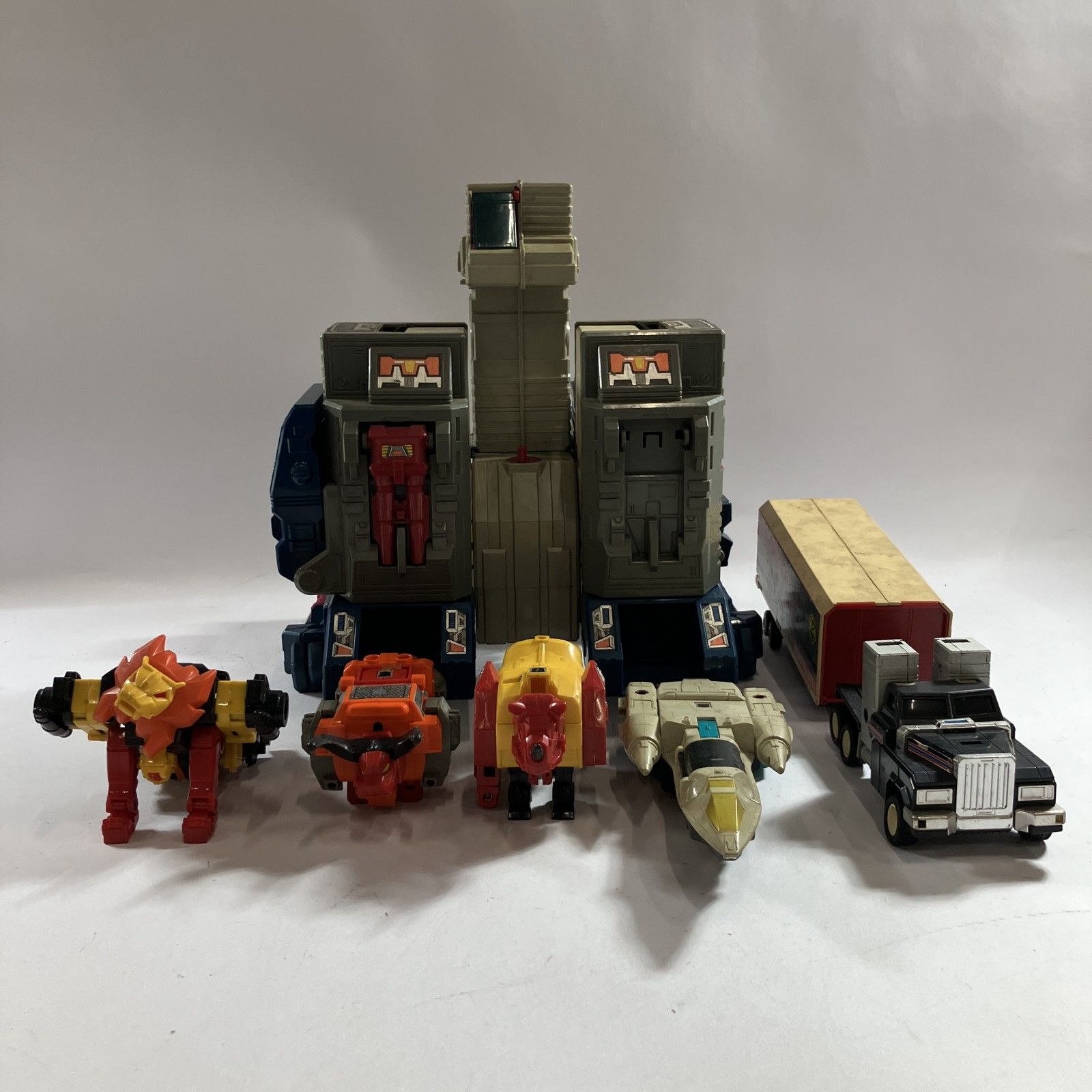 旧タカラ トランスフォーマー ターボレンジャーマシーンロボ まとめ商品 フォートレス マキシマス 等 当時物 品 6 kg