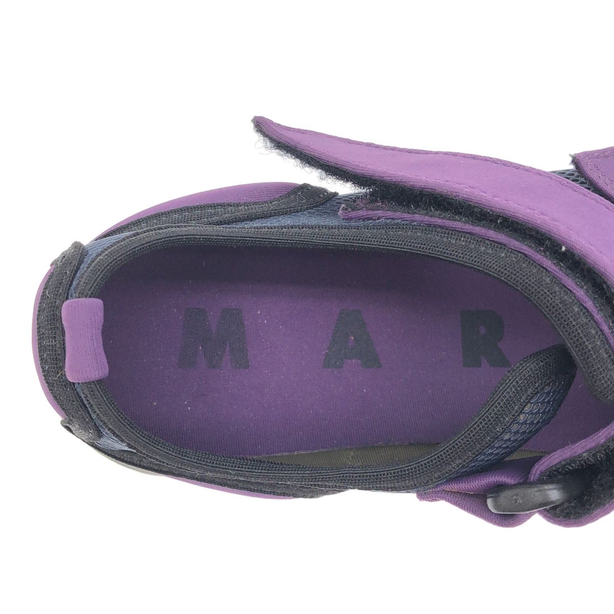 MARNI マルニ ネオプレンベルクロスニーカー パープル 39 - メルカリ