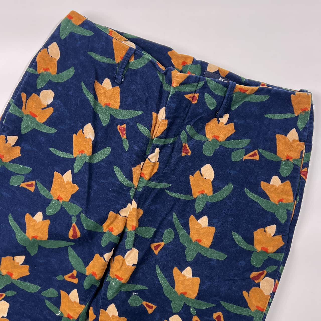 45R 45rpm フォーティファイブアール 花柄 ベロア風 パンツ 2