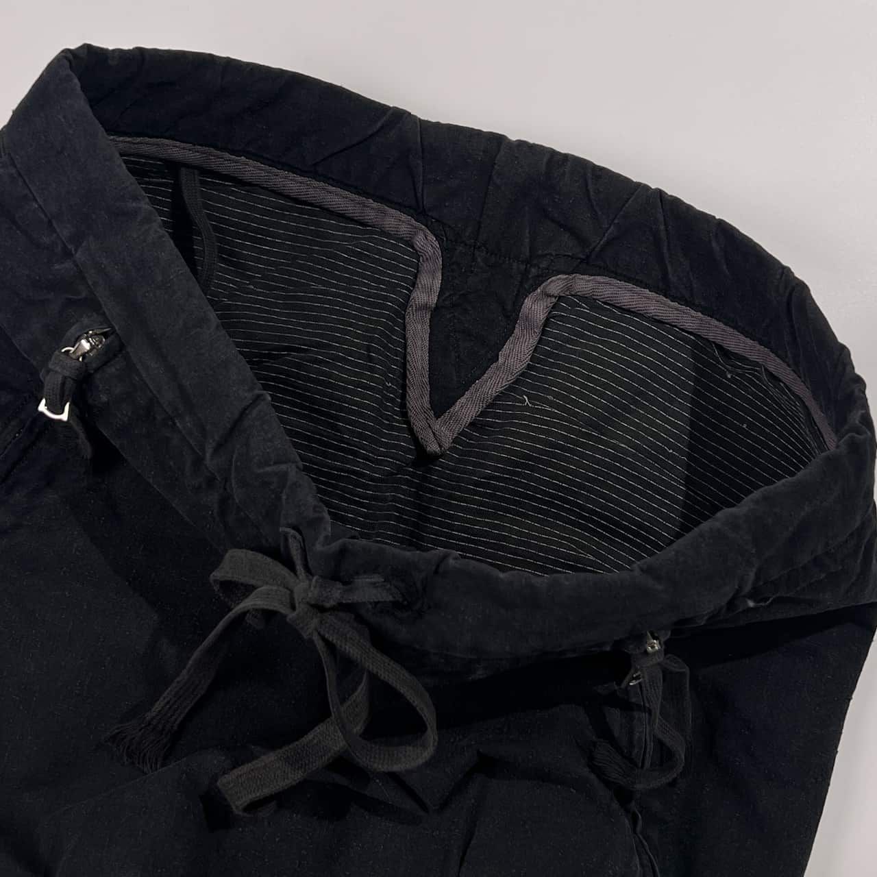 BORIS BIDJAN SABERI ボリスビジャンサベリ サルエルパンツ S/ブラック
