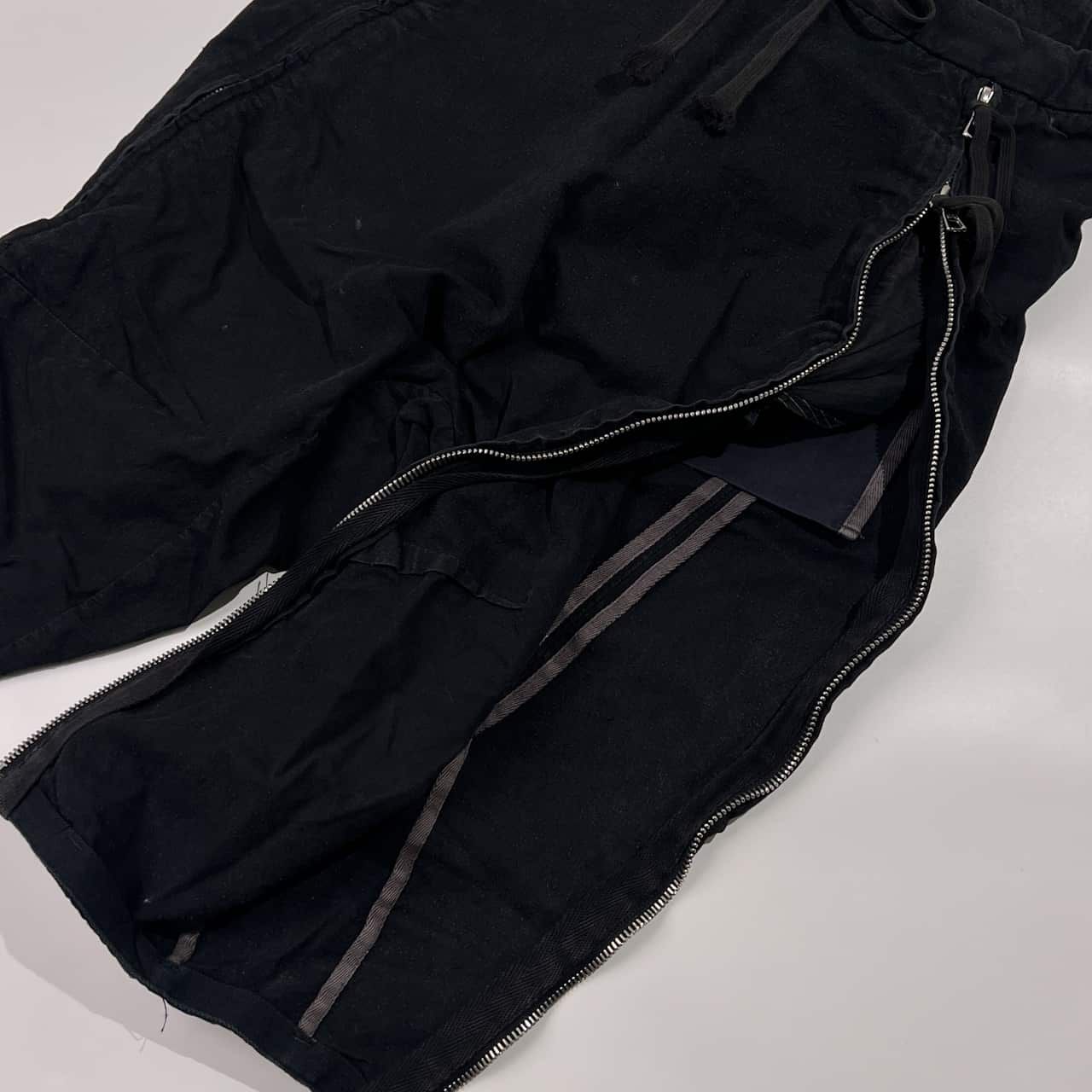 BORIS BIDJAN SABERI ボリスビジャンサベリ サルエルパンツ S/ブラック