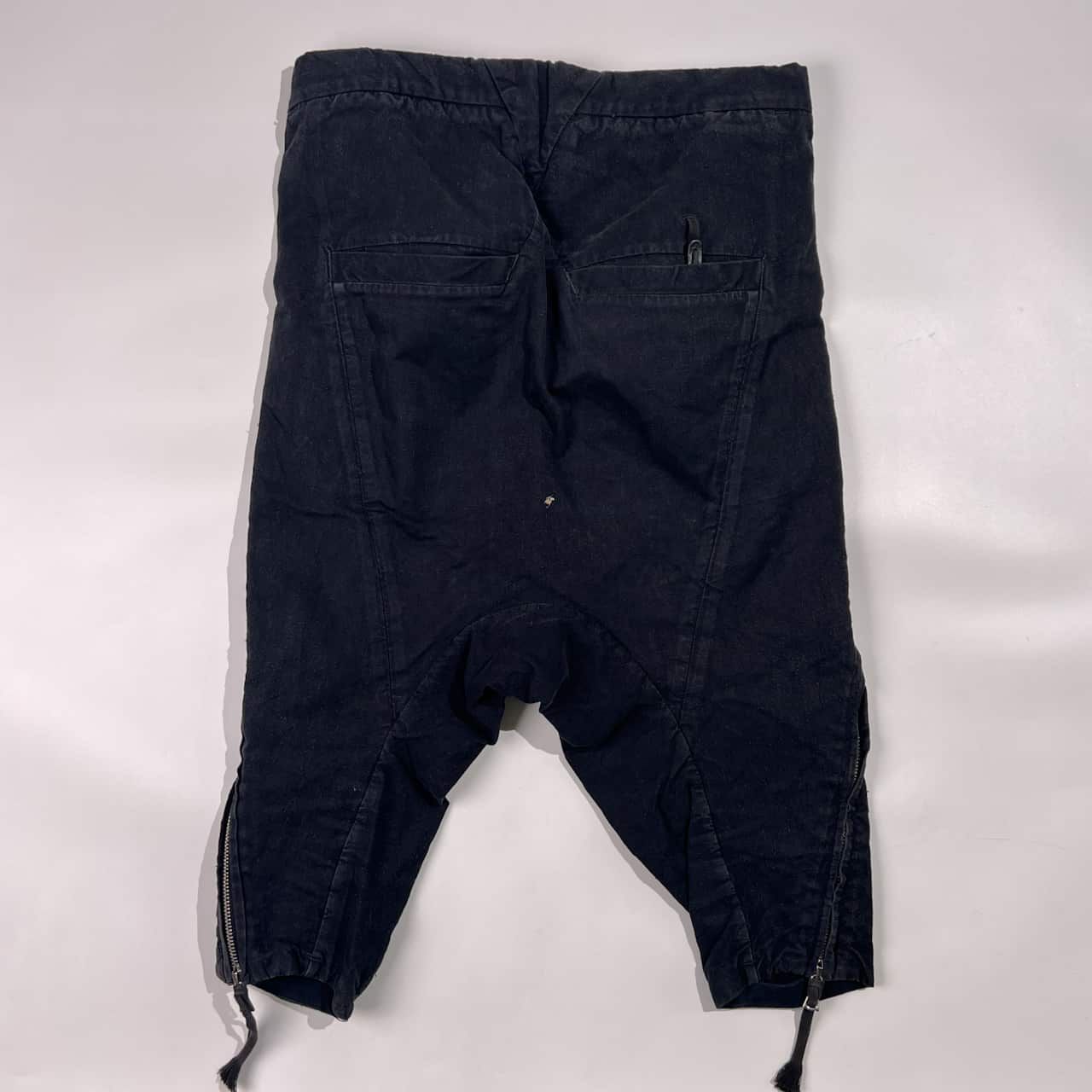 BORIS BIDJAN SABERI ボリスビジャンサベリ サルエルパンツ S/ブラック