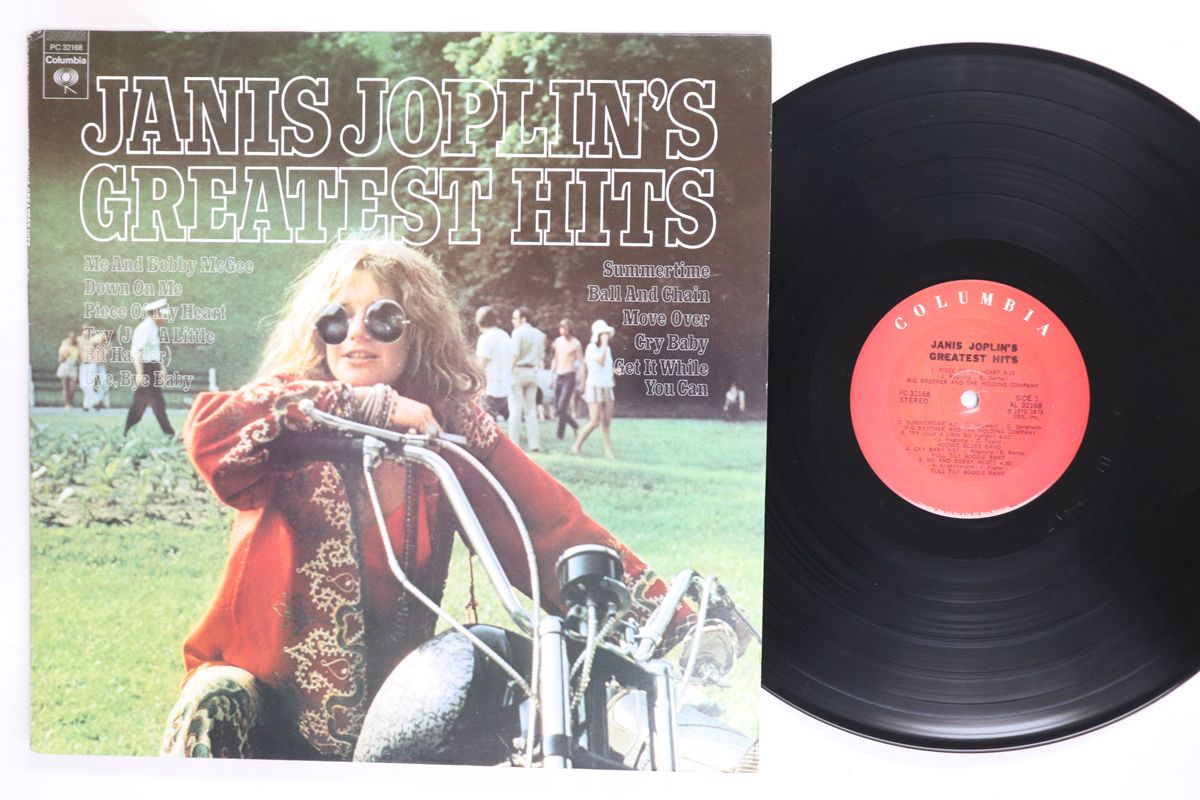 LP Janis Joplin Janis Joplins Greatest Hits PC32168 COLUMBIA