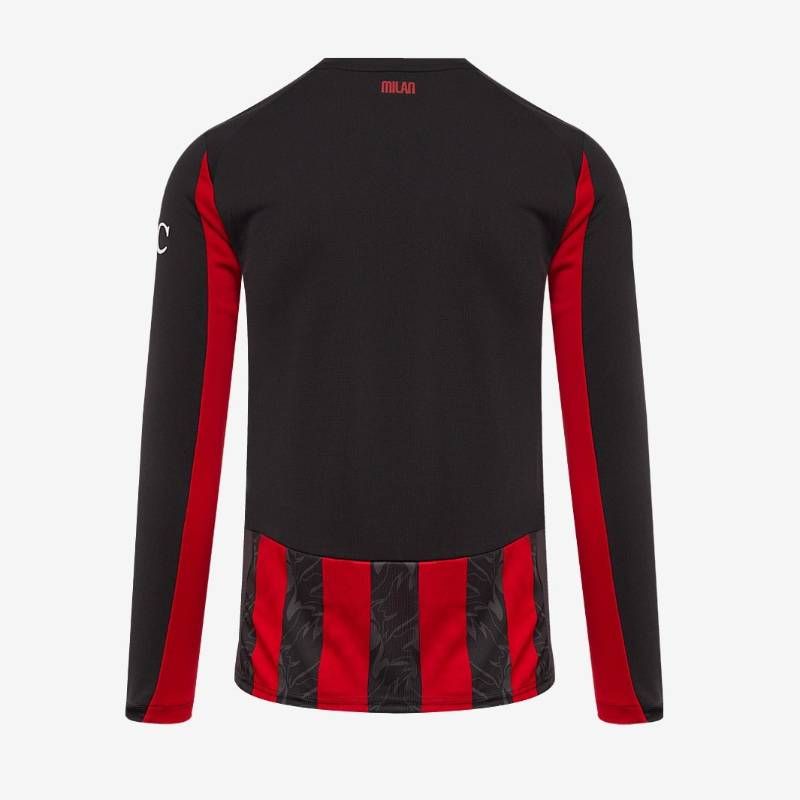 ACミラン Puma 長袖シャツ 赤/黒 送料無料・匿名配送】PUMA プーマ ACミラン 25/26 ホーム シャツ 長袖