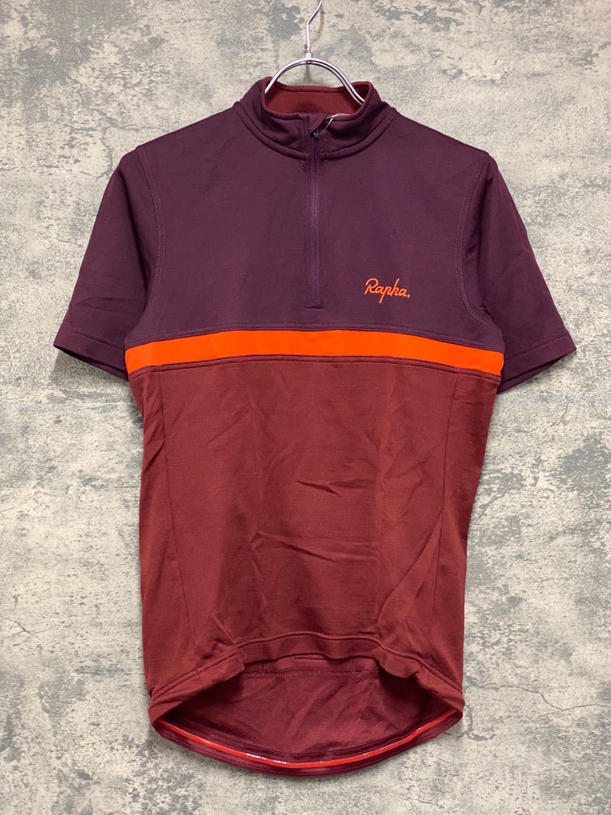 JV231 ラファ Rapha CLUB JERSEY 半袖 サイクルジャージ 赤 S - メルカリ