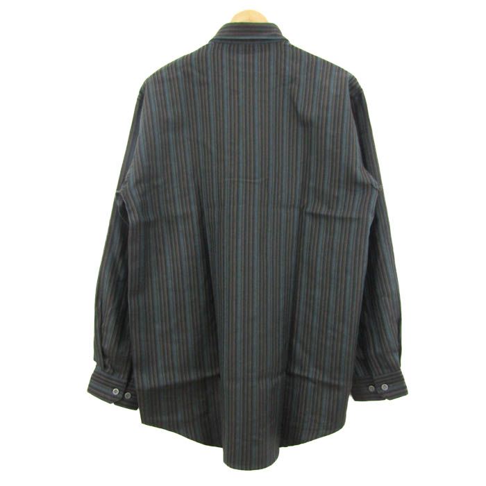ニナリッチ ｸﾞﾘｰﾝ×ﾌﾞﾗｯｸ 長袖ｼｬﾂ 40 NINA RICCI ニナリッチ グリーン×ブラック 長袖シャツ 40 トップス