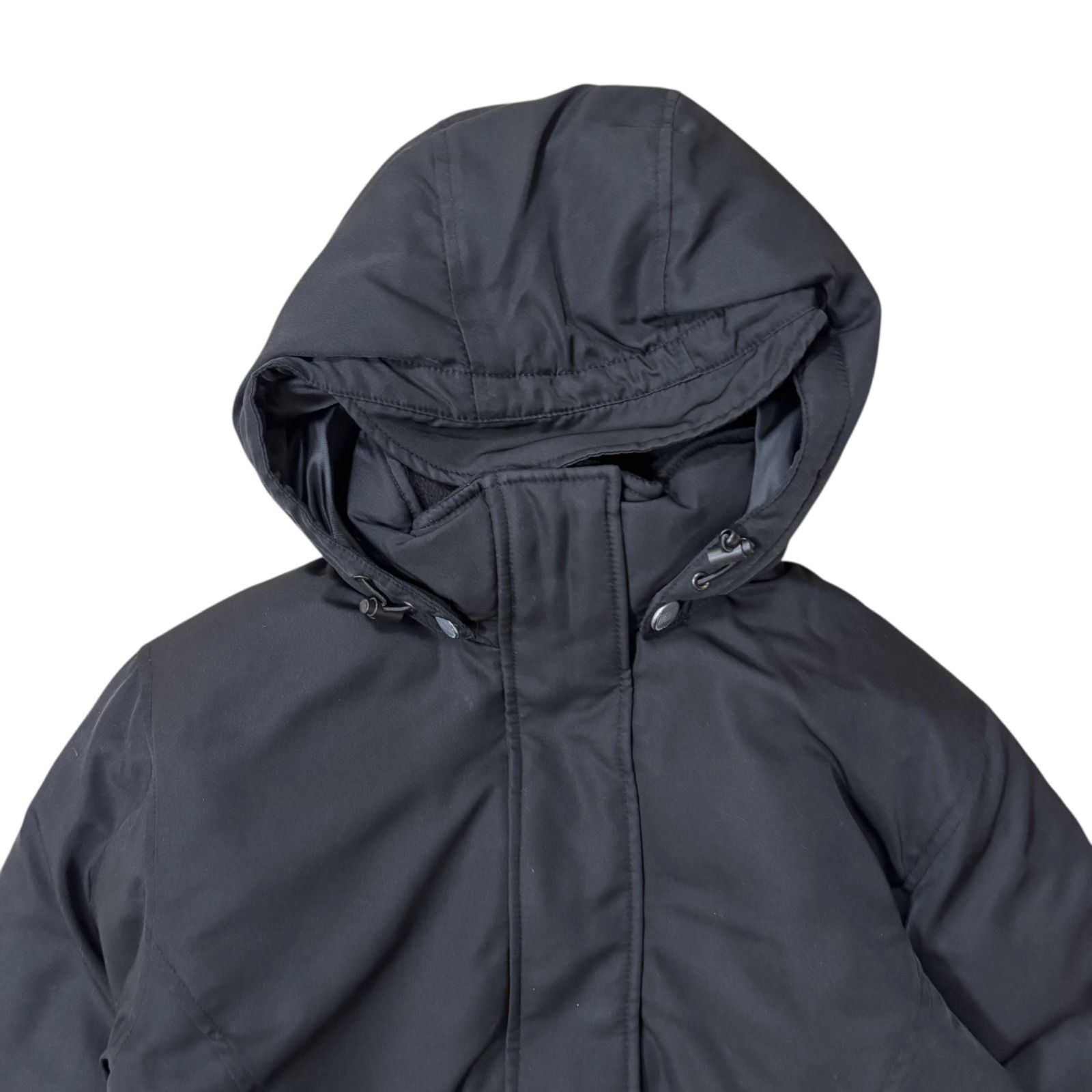 Eddie Bauer ロングダウンコート ブラック XS レディース 防寒【ZK81