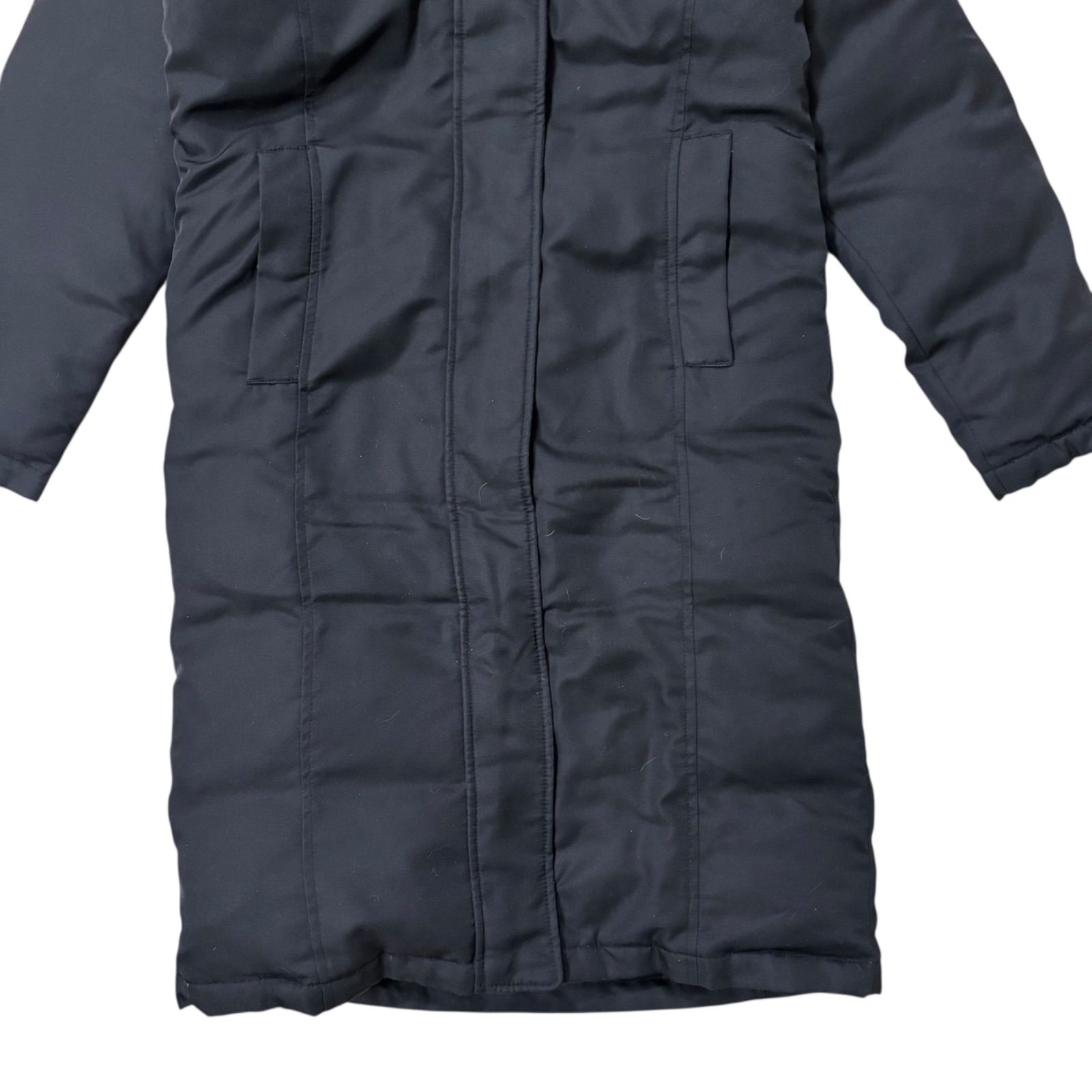 Eddie Bauer ロングダウンコート ブラック XS レディース 防寒【ZK81