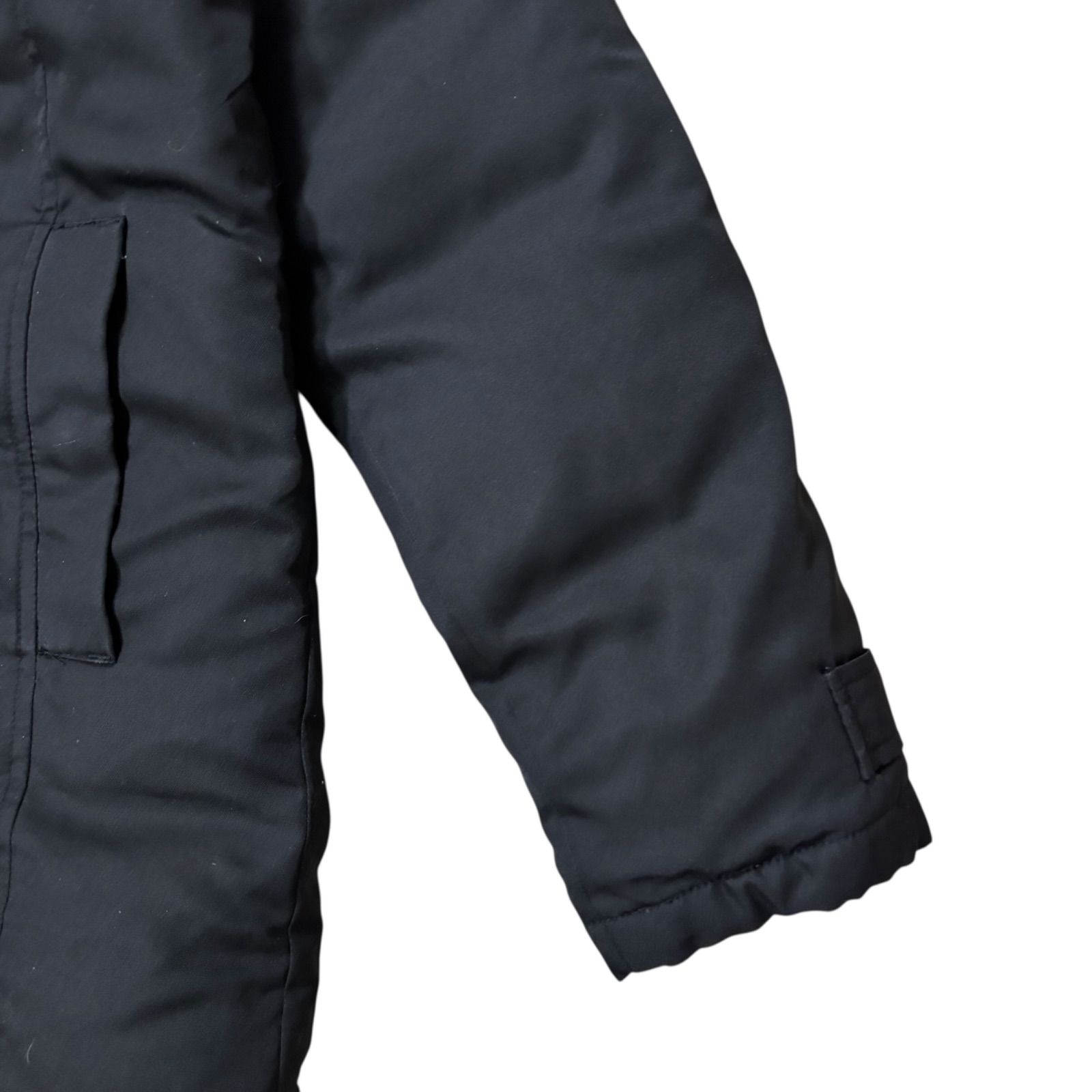 Eddie Bauer ロングダウンコート ブラック XS レディース 防寒【ZK81