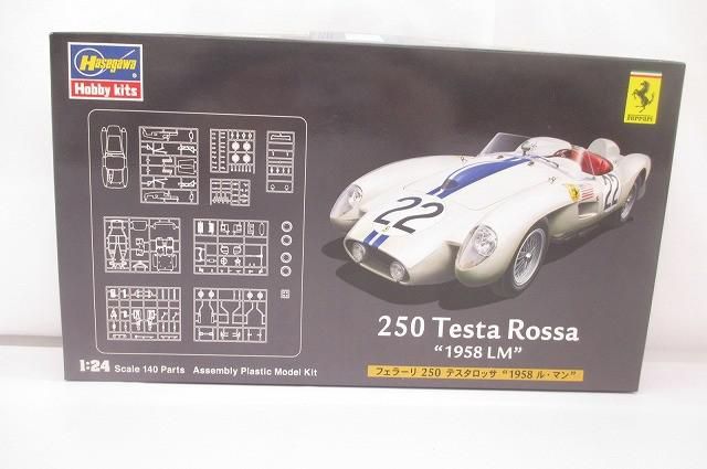 未組立 プラモデル ハセガワ 1/24 フェラーリ250 テスタロッサ 1958 ル