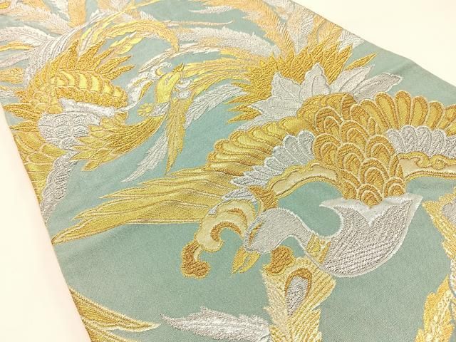 平和屋着物◎六通柄袋帯 鳳凰 金銀糸 正絹 逸品 BAAW5487hj - メルカリ