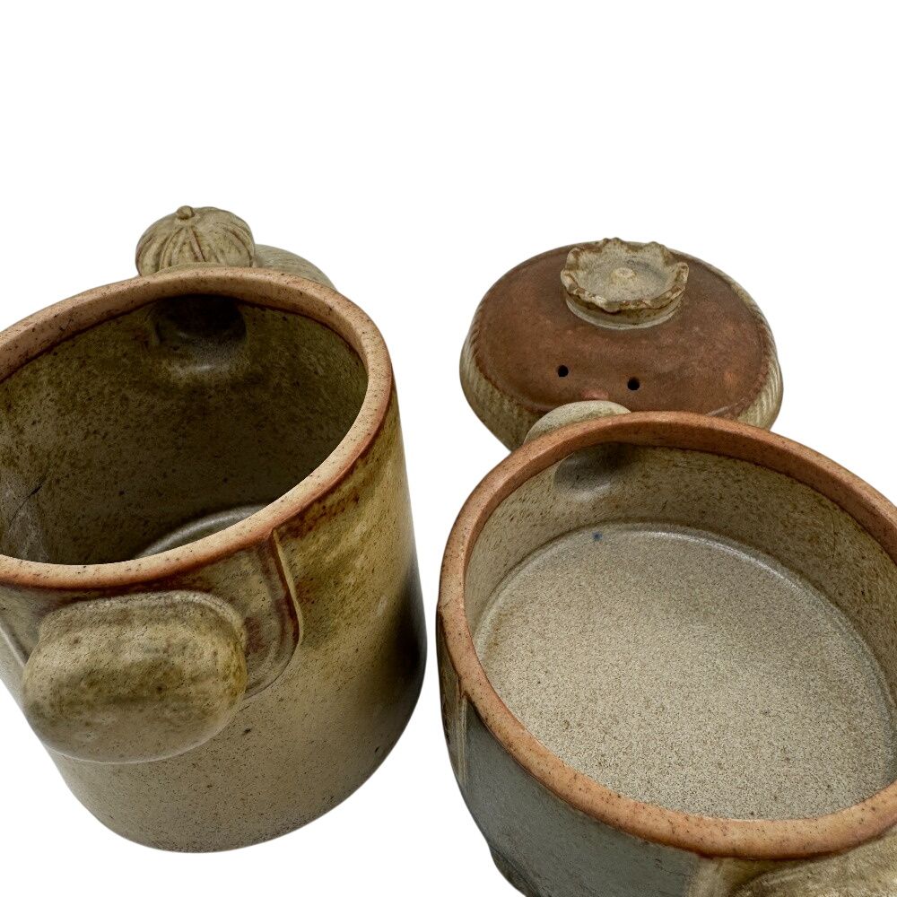 小物入れ 陶器芸術 当時物 瀬戸焼 かしわ窯 ヘリテージ 陶器製