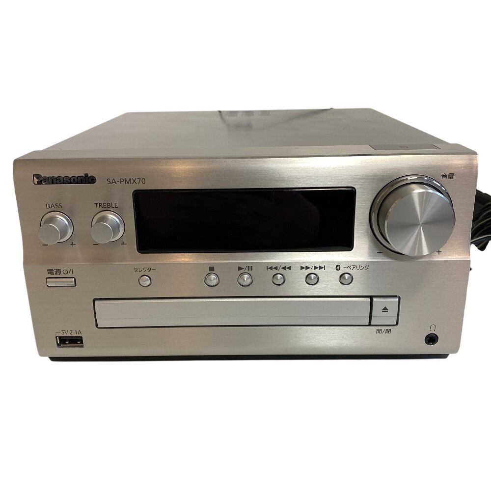【Bluetooth】ハイレゾ・Panasonic・SA-PMX70お勧め Panasonic パナソニック SA-PMX70 ハイレゾ音源 Bluetooth CDステレオ