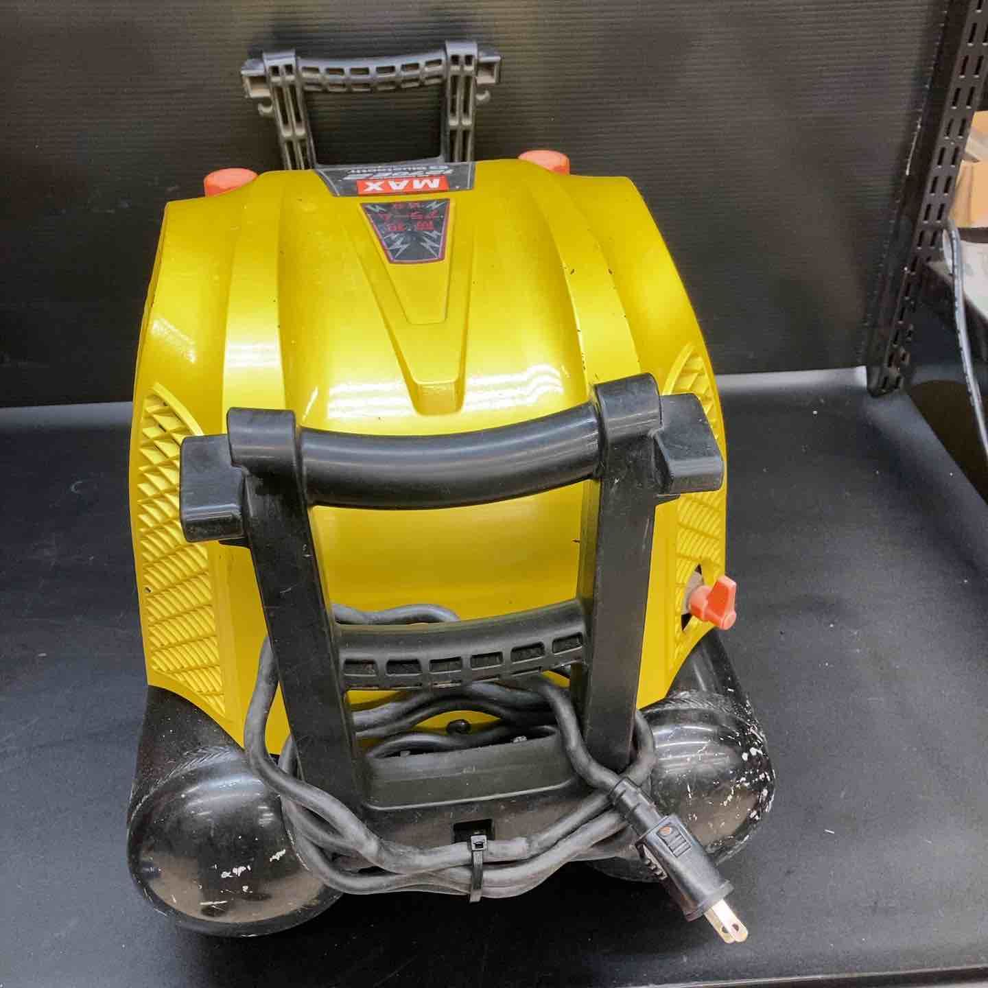中古品】MAX 建築用 高圧 4口 エアコンプレッサー AK-HH1270E2 限定色 