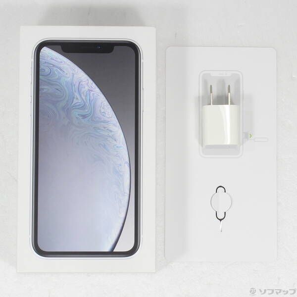 ソフマップ 〔品〕 iPhoneXR 64GB ホワイト MT032J／A SIMフリー【269