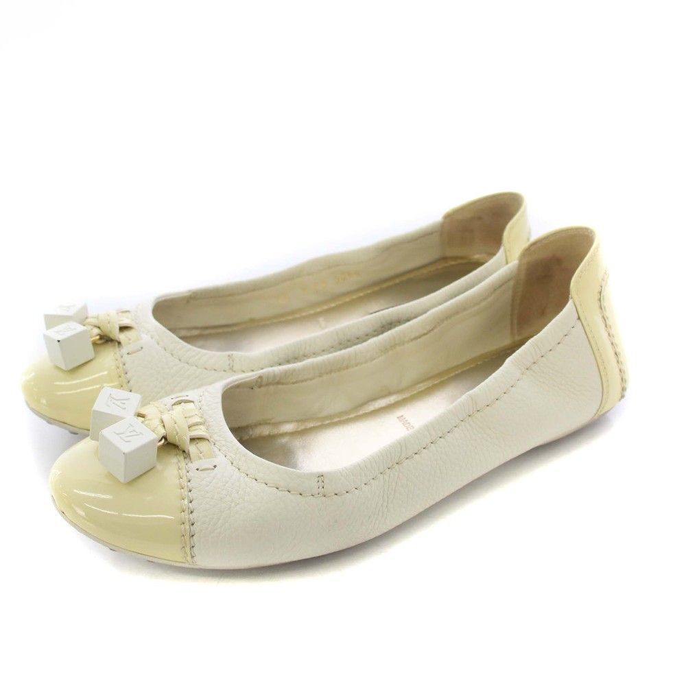 LOUIS VUITTON ルイヴィトン パンプス スクエア ロゴキューブ LOUIS